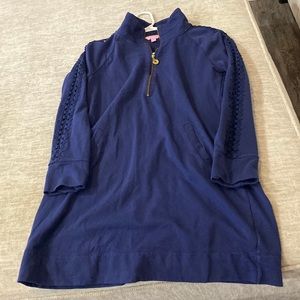 Lilly Pulitzer Skipper Dress Navy size small